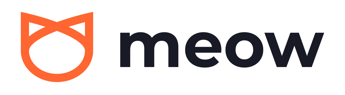 Meow Black Logo